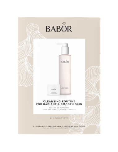 BABOR BALM & SOOTHING ROSE TONER SET