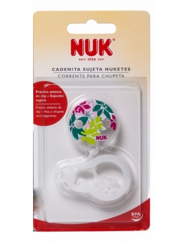 NUK CADENITA SUJETA CHUPETES