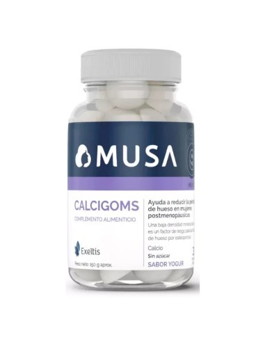 MUSA CALCIGOMS  30 GOMINOLAS SABOR YOGUR