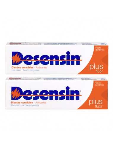DESENSIN DENTAID PLUS FLÚOR PASTA DENTÍFRICA PACK 150ML 2UDS