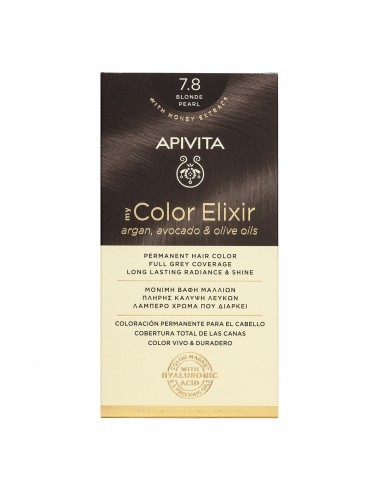 APIVITA COLOR ELIXIR N 7.8 RUBIO PERLADO