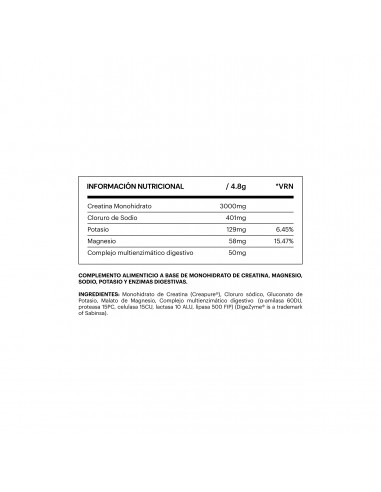 BE LEVELS CREATINE 1 ENVASE 290 G
