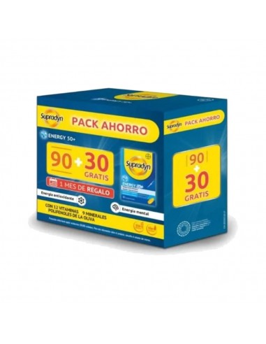 SUPRADYN PACK ENERGY 50+ 90+30 COMP