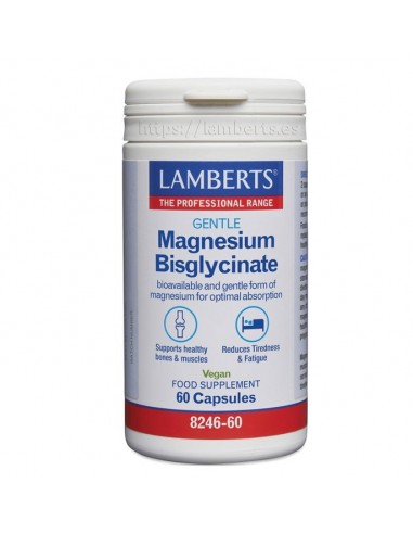 LAMBERTS MAGNESIUM BISGLYCINATE 60 CAPS
