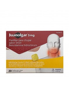 JUANOLGAR 3 MG 20 PASTILLAS...