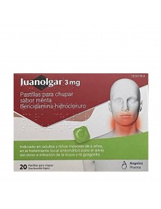 JUANOLGAR 3 MG 20 PASTILLAS...