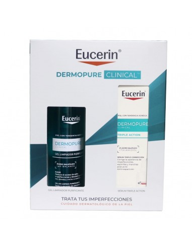 EUCERIN PACK DERMOPURE GEL LIMPIADOR...