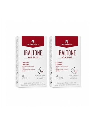IRALTONE AGA DUPLO 60 CAPS +60 CAPS...