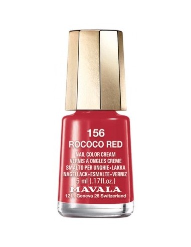 MAVALA ESMALTE COLOR 156 ROCOCO RED 5 ML