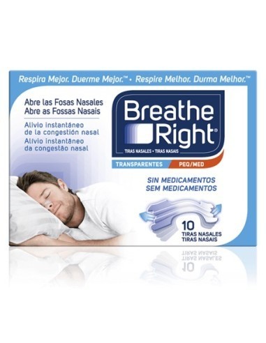 Breathe Right Tiras Nasales...
