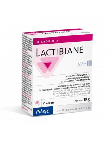 LACTIBIANE ENFANT PILEJE  10 SOBRES...