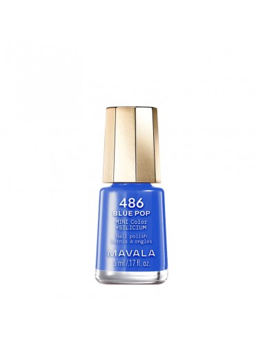 MAVALA ESMALTE COLOR 486 BLUE POP 5 ML