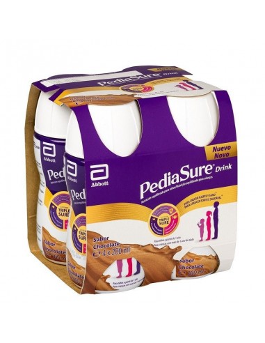 PEDIASURE DRINK  PACK 4 BOTELLAS X...