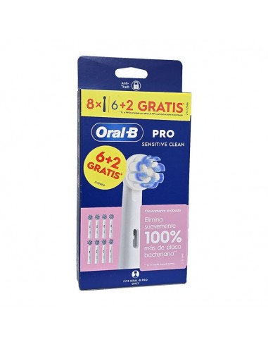 ORALB RECAMBIO PRO SENSITIVE 6+ 2 GRATIS