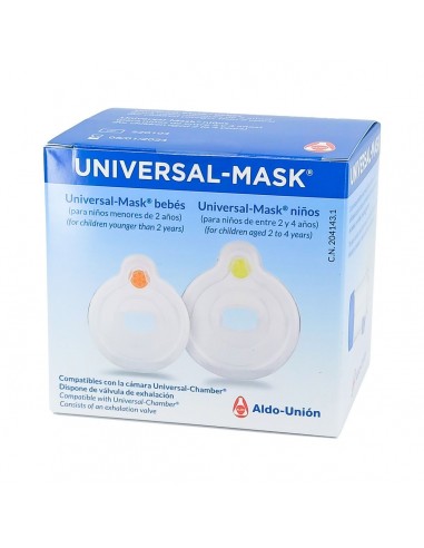 MASCARILLA UNIVERSAL MASK 2 UNIDADES...