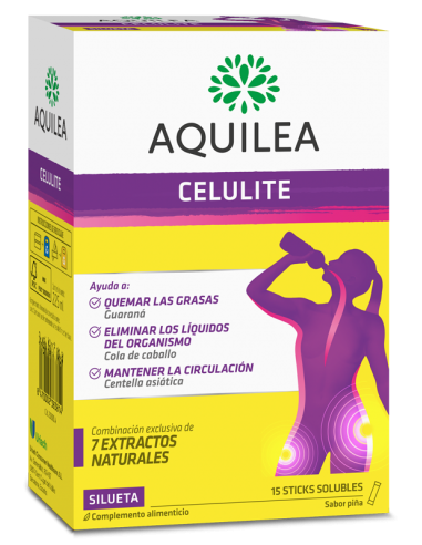 AQUILEA CELULITE MINICELULINA 15 STICKS