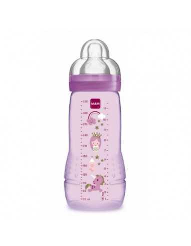 MAM BIBERON EASY ACTIVE BABY BOTTLE COLOR ROSA +4M 330ML