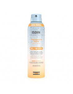 ISDIN FOTOPROTECCIÓN TRANSPARENT SPRAY WET SKIN SPF 30 250ML