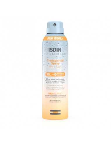 ISDIN FOTOPROTECCIÓN TRANSPARENT SPRAY WET SKIN SPF 30 250ML