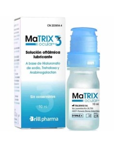 MATRIX OCULAR 3 SOLUCION OFTALMICA LUBRICANTE 1 ENVASE 10 ML