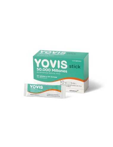YOVIS  10 STICK BUCODISPERSABLES