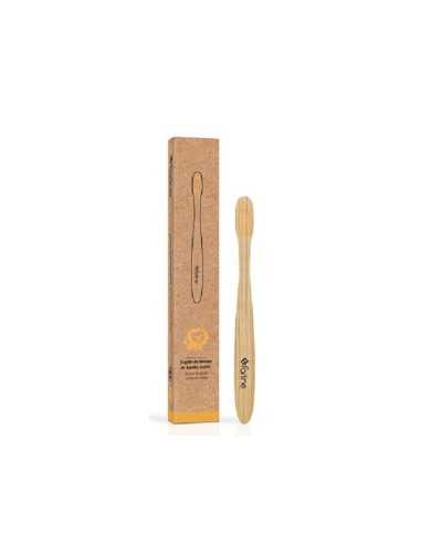 CEPILLO DENTAL BAMBU JUNIOR NARANJA