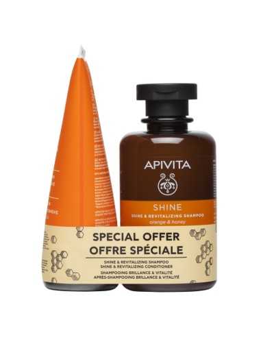 APIVITA CHAMPU SHINE 250ML +...