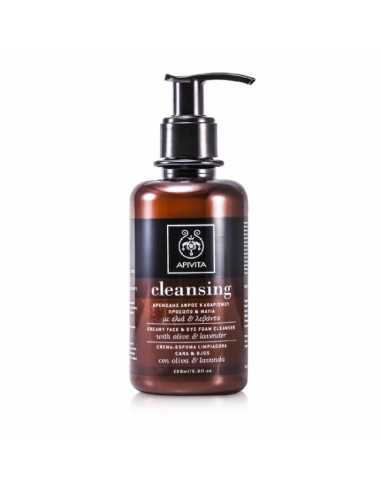 APIVITA CREMA ESPUMA LIMPIADORA ROSTRO Y OJOS 200ML