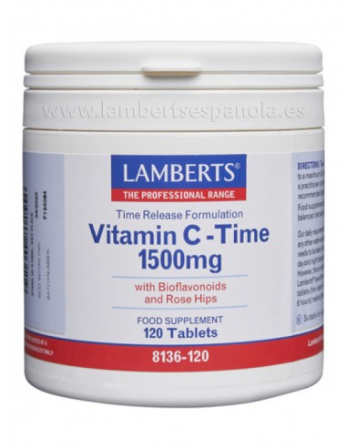 LAMBERTS VITAMIN C 1500 MG  120 COMP