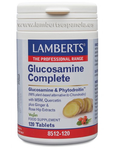 LAMBERTS GLUCOSAMINA COMPLETA (GLUCOSAMINA+MSM+CONDROITIN) 120 TAB