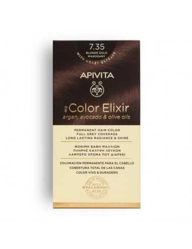 APIVITA MY COLOR ELIXIR 7.35 RUBIO DORADO CAOBA