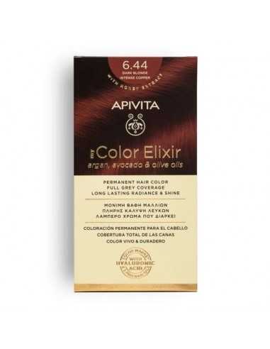 APIVITA MY COLOR ELIXIR 6.44 RUBIO OSCURO COBRIZO INTENSO