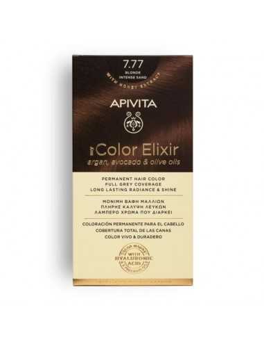 APIVITA COLOR ELIXIR N 7.77 RUBIO ARENA INTENSO