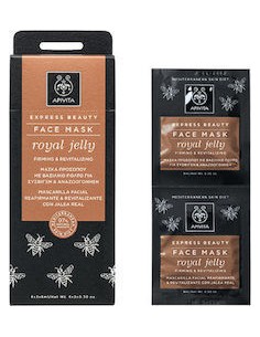 APIVITA EXPRESS BEAUTY MASCARILLA FACIAL REAFIRMANTE Y REVITALIZANTE 2X8ML