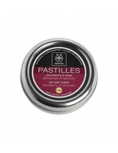 APIVITA PASTILLAS PARA DOLOR GARGANTA MORA Y PROPOLEO 45GR