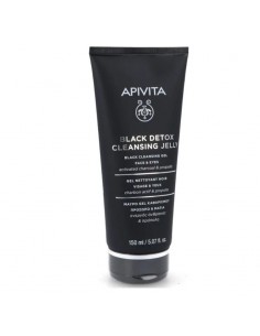 APIVITA FACE CLEANSING GEL LIMPIADOR NEGRO ROSTRO Y OJOS 150ML