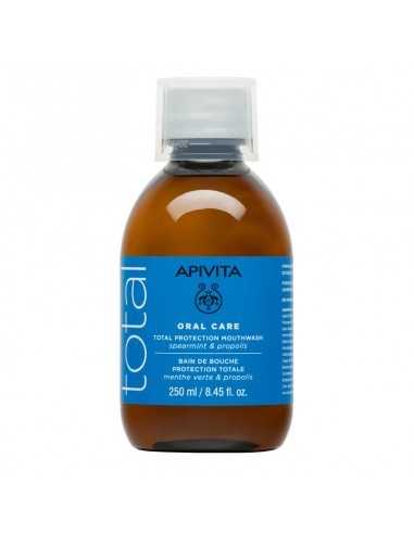 APIVITA ORAL CARE ENJUAGUE BUCAL PROTECCIÓN TOTAL 250ML