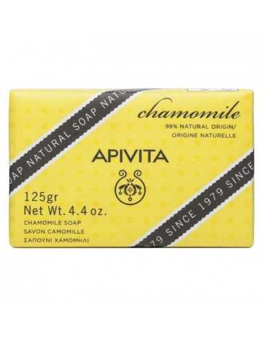APIVITA NATURAL SOAP JABÓN NATURAL CON CAMOMILA 125GR