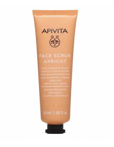 APIVITA FACE SCRUB EXFOLIACION FACIAL SUAVE CON ALBARICOQUE 50ML