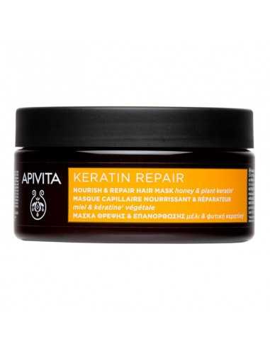 APIVITA KERATIN REPAIR MASCARILLA NUTRITIVA Y REPARADORA 200ML