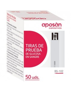 APOSÁN TIRAS REACTIVAS DE GLUCOSA EN SANGRE 50UDS