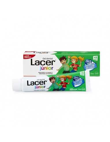 Lacer Junior Gel Dental Menta +6 Años...