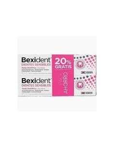 BEXIDENT DIENTES SENSIBLES PASTA DENTÍFRICA 75ML PACK