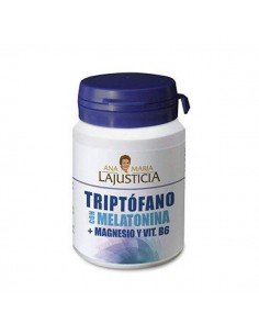 ANA MARIA LAJUSTICIA TRIPTOFANO CON MELATONINA + MAGNESIO Y VIT B6 60 COMP