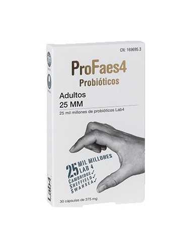 PROFAES4 PROBIOTICO ADULTOS 25 MM (MILMILLONES) 30 CAPSULAS
