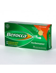 BEROCCA PERFORMANCE NARANJA 30 COMP EFERV