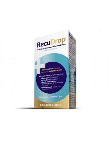 RECUDROP SOLUCION OFTALMICA PARA OJO SECO 1 BOTE 10 ML