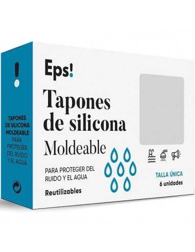 EPS TAPONES DE SILICONA MOLDEABLES 6 UNIDADES