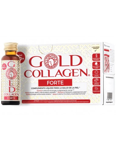 GOLD COLLAGEN FORTE  10 FRASCOS...