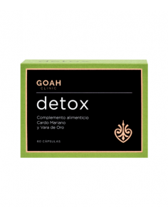 GOAH CLINIC DETOX  60 CAPSULAS 2